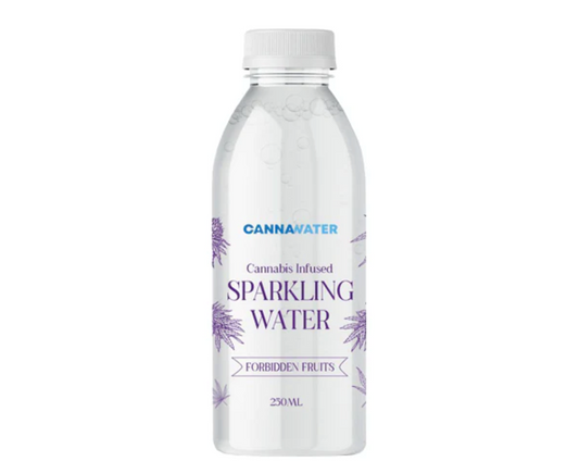 12 x Cannawater Cannabis Infused 3 FLAVOUR Sparkling Water 250ml - POR 32% RRP £2.50 - SALE OR RETURN